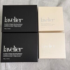 Lavelier Coraline Collagen Masque, Intensive Facial Peel & Mar. Deep Moisturizer